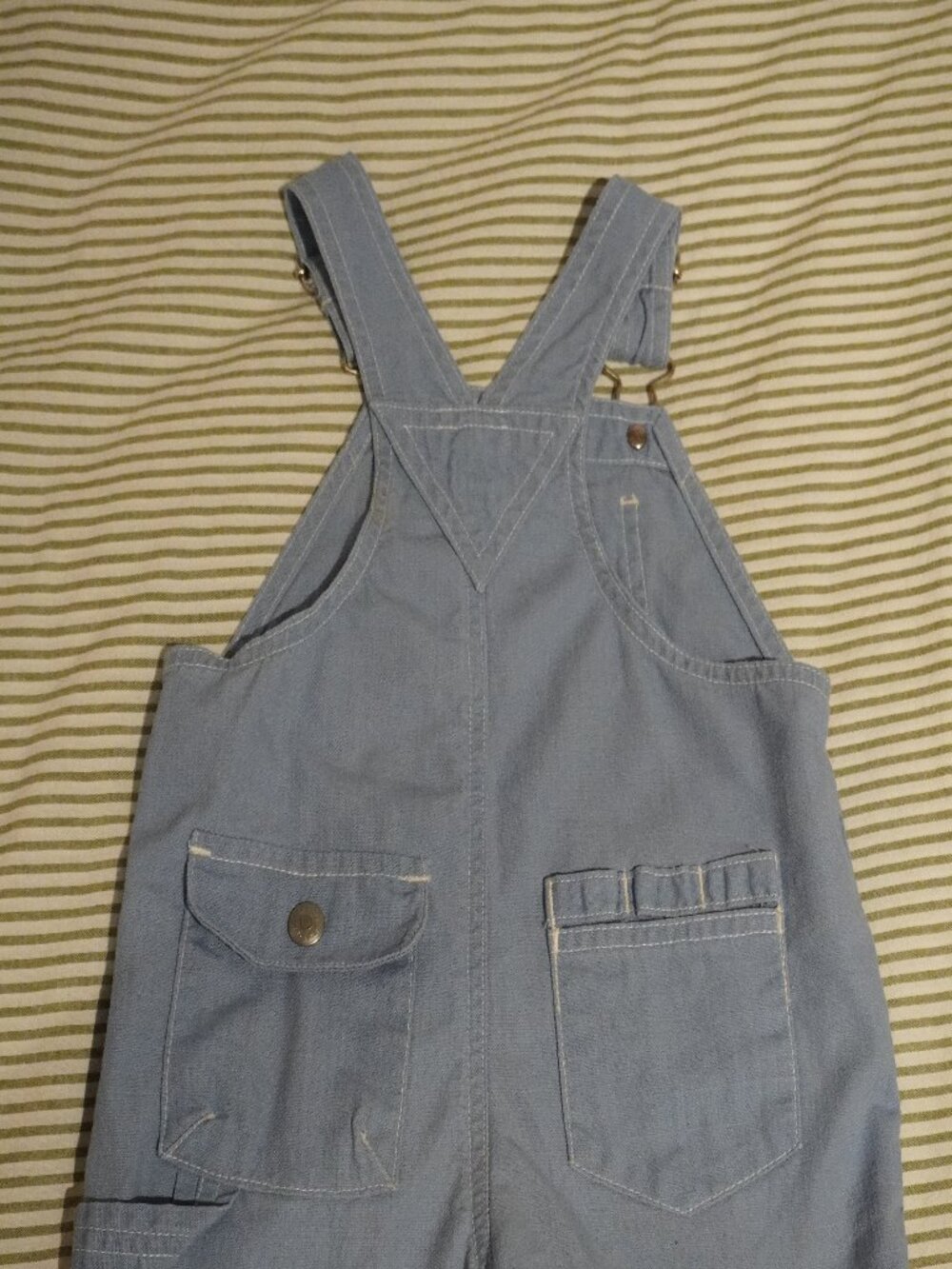 Vintage Baby Gap Cargo Overalls 18-24M 100% Cotton - Picture 2 of 5
